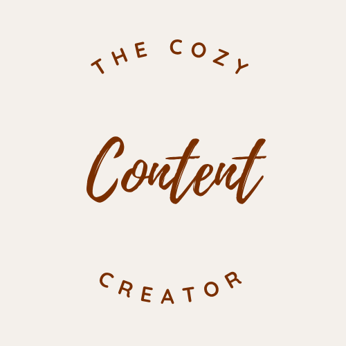 The Cozy Content Creator logo